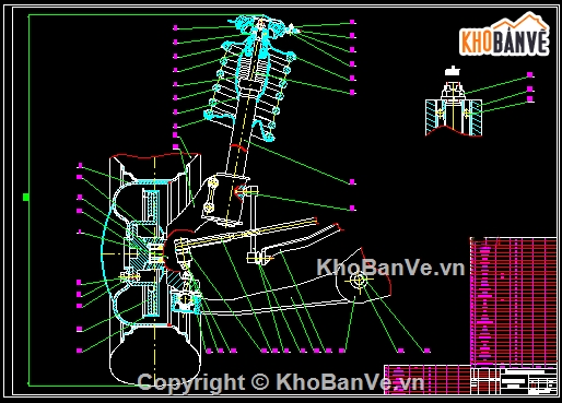 hệ thống treo,Đồ án khai thác hệ thống,hệ thống xe
