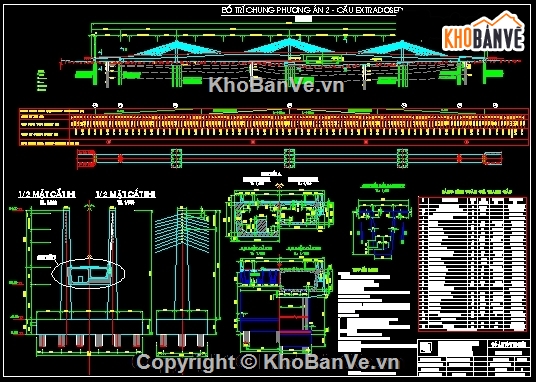 Đồ án thiết kế cầu,phương án thiết kế cầu,bản vẽ cầu