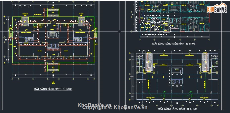 tầng hầm chung cư,chung cư 11 tầng,Đồ án tốt nghiệp chung cư