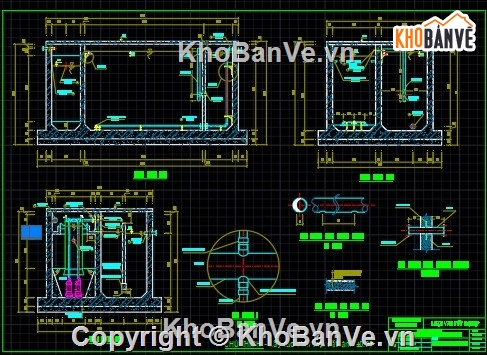 thuyết minh,cad xử lý nước thải,Đồ án,Đồ án thuyết minh,trạm xử lý nước thải,đồ án xử lý nước thải