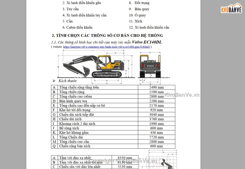 thuyết minh,Đồ án,Đồ án thuyết minh,xe cẩu,thuyết minh đồ án,cẩu bánh xích
