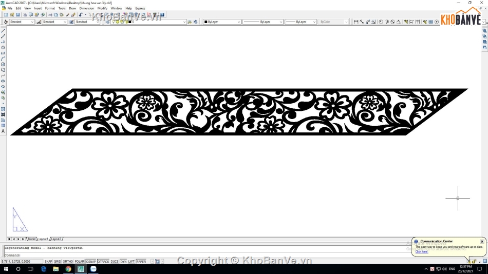 File cad lan can CNC đẹp,File autocad lan can cnc,Autocad lan can cnc đẹp
