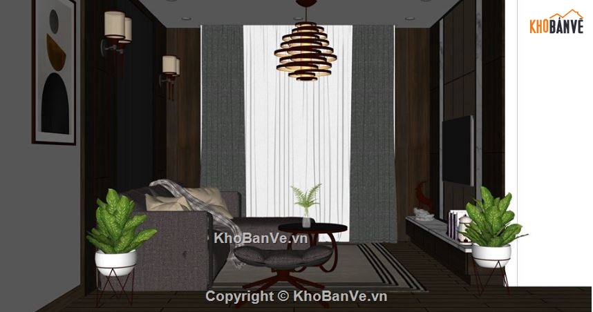 file sketchup phòng khách,phòng khách file sketchup,sketchup phòng khách,phòng khách model su,phòng khách hiện đại