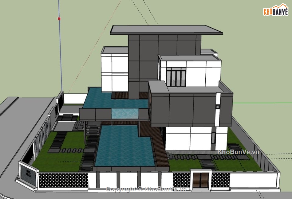 Biệt thự 3 tầng file sketchup,model su biệt thự 3 tầng,biệt thự 3 tầng file sketchup,biệt thự 3 tầng sketchup,file su biệt thự 3 tầng