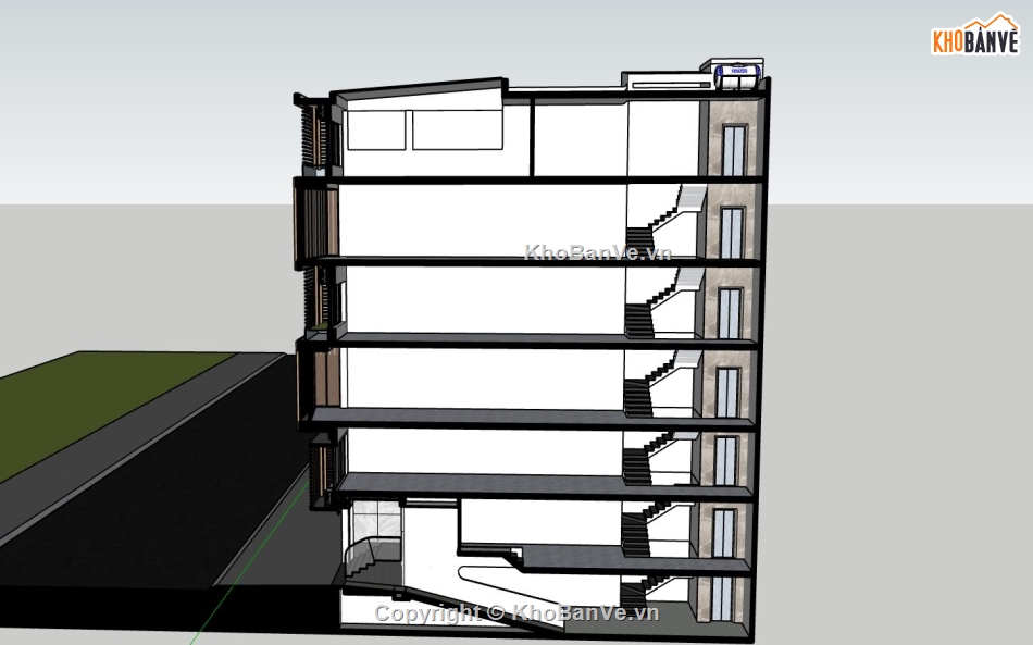 văn phòng làm việc,sketchup văn phòng làm việc,phối cảnh văn phòng làm việc