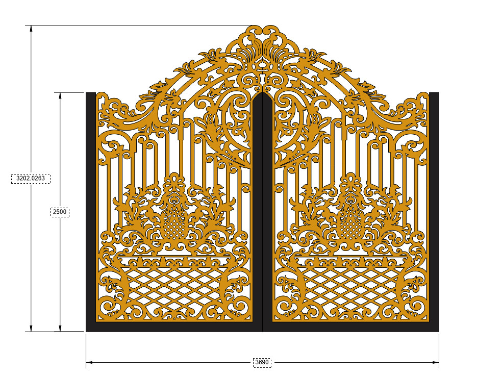 cổng 2 cánh cnc,file cnc cổng 2 cánh,mẫu cổng 2 cánh,cnc cổng 2 cánh