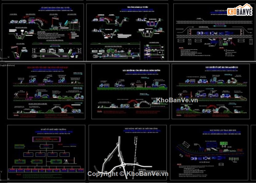 File cad biện pháp thi công,biện pháp thi công,bản vẽ thi công