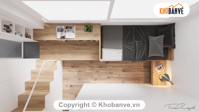 nội thất phòng ngủ,thiết kế 3dmax căn hộ,File 3D nội thất căn hộ