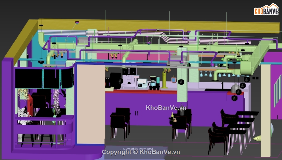 3dmax nội thất,File 3dmax nội thất,File max nội thất,nội thất quán 3dmax