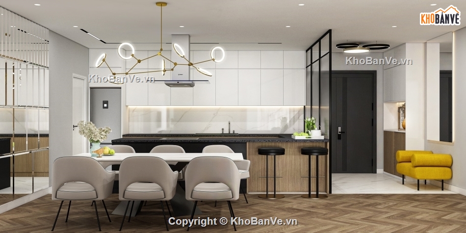 chung cư,File chung cư,chung cư 3dmax,nội thất chung cư