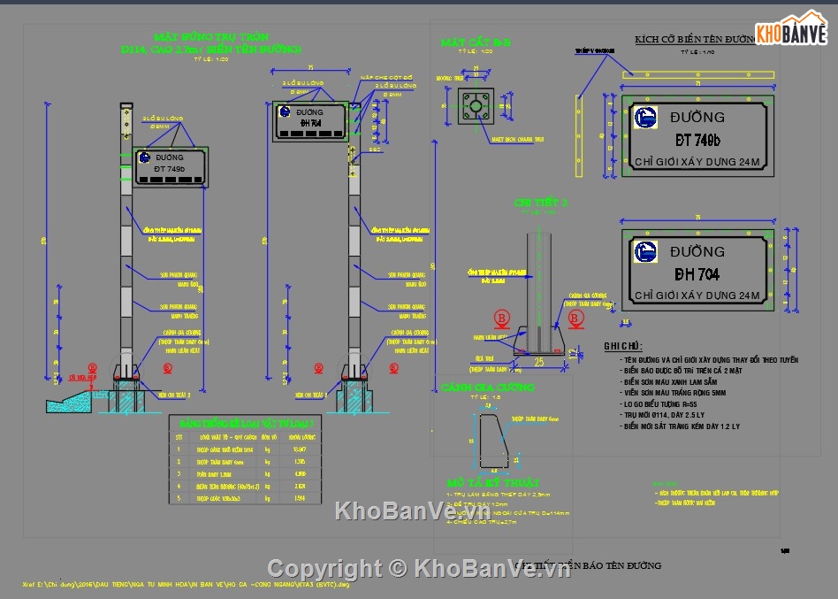 File cad,biển báo giao thông,chi tiết biển báo,File cad biển báo,các loại biển báo giao thông