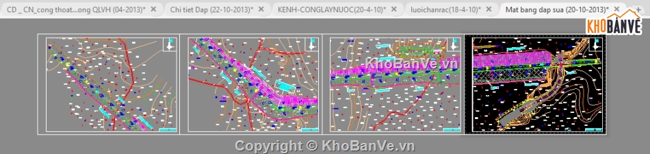 Cad hồ nước,File cad Hồ nước,Bản vẽ Hồ nước,File cad Hồ Ô Thum