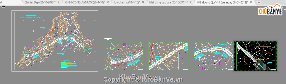 Cad hồ nước,File cad Hồ nước,Bản vẽ Hồ nước,File cad Hồ Ô Thum