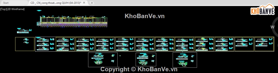 Cad hồ nước,File cad Hồ nước,Bản vẽ Hồ nước,File cad Hồ Ô Thum