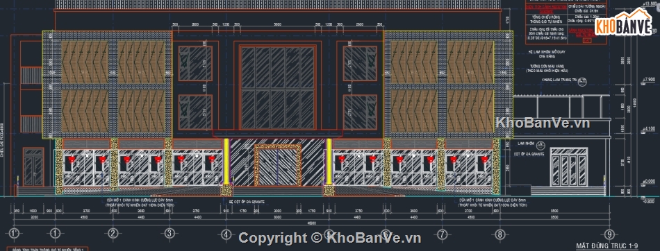 cad nhà,kiến trúc nhà khách,kiến trúc nhà,file cad kiến trúc,autocad,nhà đầy đủ chi tiết