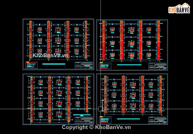 đồ án tốt nghiệp,cad chung cư,đồ án  13 tầng
