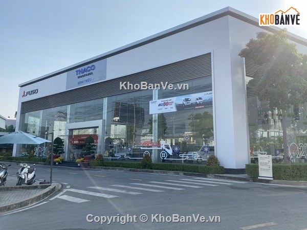 showroom,showroom xe oto,showroom thaco