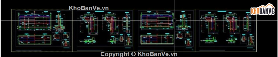 bản vẽ cầu,bản vẽ cầu dầm,file cad cầu dầm