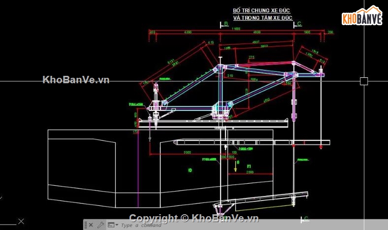 bản vẽ xe đúc,file xe đúc,bản vẽ chi tiết xe đúc