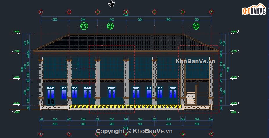 kiến trước trường học,trường học mầm non,trường học 3 tầng