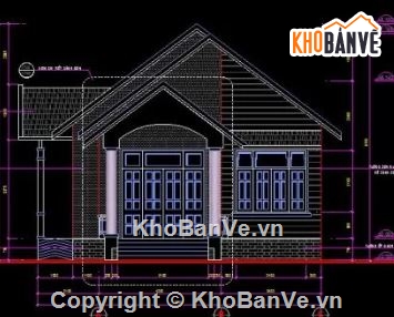 nhà cấp 4,cad nhà cấp 4,file cad nhà cấp 4,nhà cấp 4 file cad