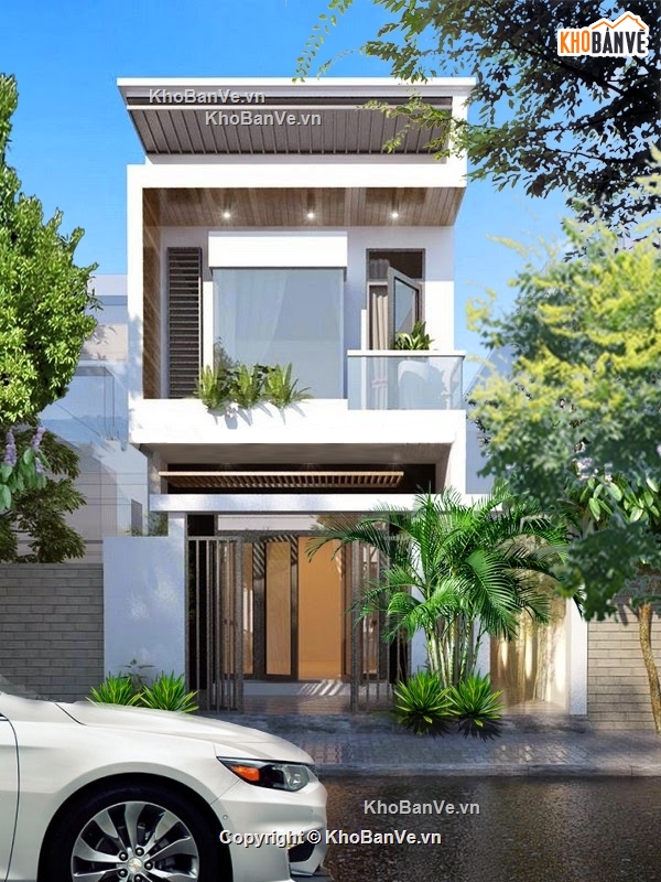 Nhà phố 2 tầng,cad nhà phố 2 tầng,nhà phố 2 tầng đẹp