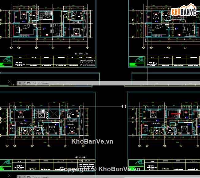 nhà phố 4 tầng,file cad nhà phố 4 tầng,cad nhà phố 4 tầng,autocad nhà phố 4 tầng