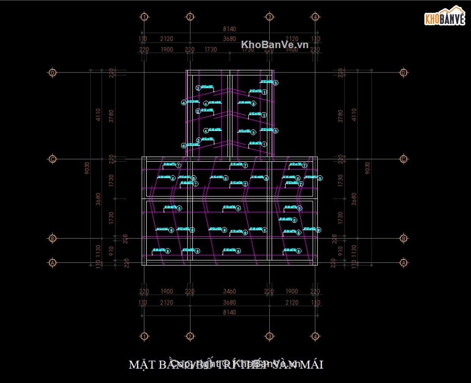 nhà thờ 3 gian,nhà từ đường,nhà thờ họ 3 gian,bản vẽ thiết kế nhà thờ họ,file cad nhà thờ họ 3 gian,kết cấu nhà thờ bê tông giả gỗ