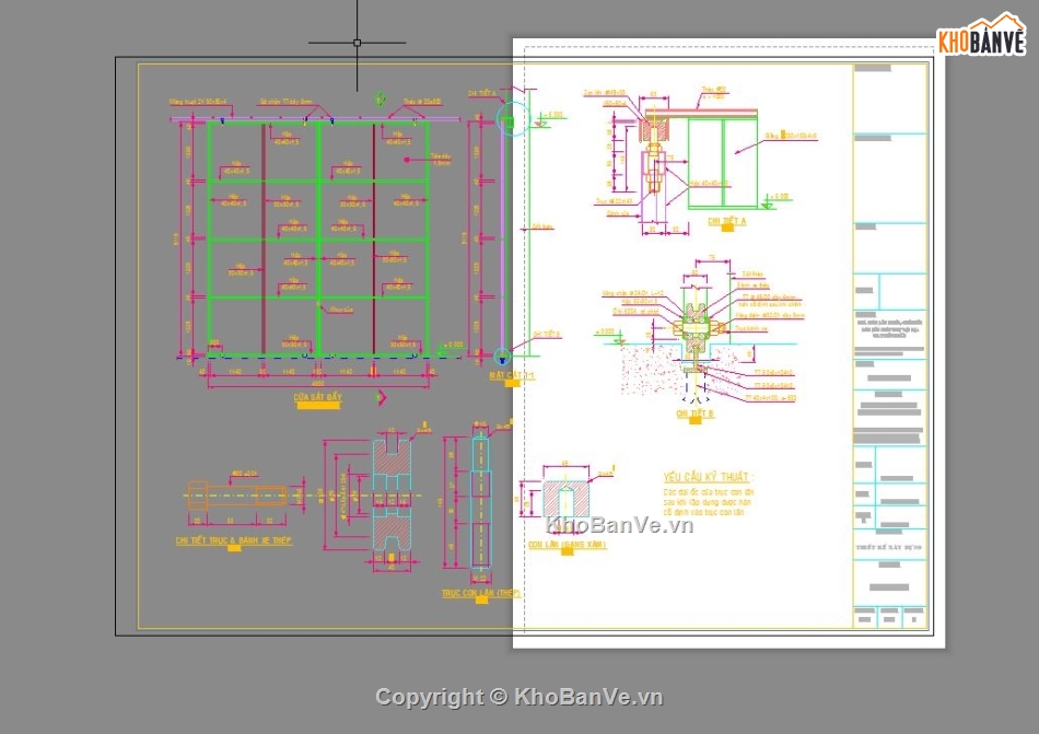 nhà xưởng,File cad nhà xưởng,bản vẽ nhà xưởng