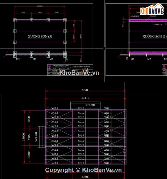 nhà xưởng công nghiệp,nhà xưởng file cad,autocad xưởng,bản vẽ nhà xưởng