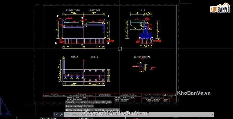 bản vẽ cầu,bản vẽ cầu dầm T,file cầu dầm