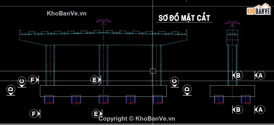 bản vẽ thân cột,thân cột bê tông,thân cột cnc