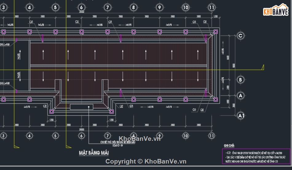 mái ngói,mái tôn,bản vẽ cad mái ngói,bản vẽ cad mái tôn