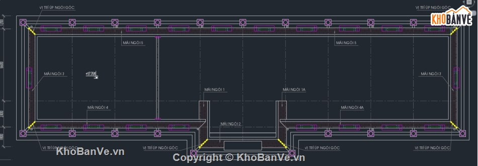 mái ngói,mái tôn,bản vẽ cad mái ngói,bản vẽ cad mái tôn