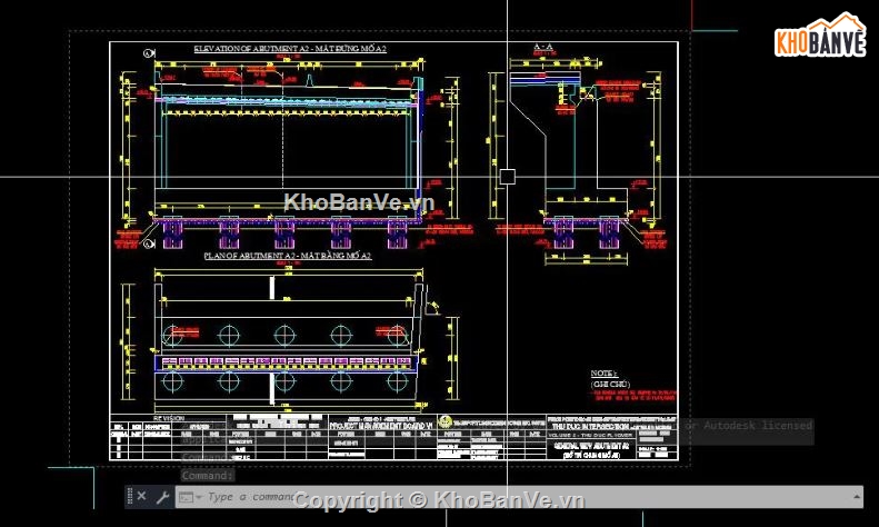 thiết kế cấu bản vẽ,dầm bản rỗng,thiết kế cầu,bản vẽ cầu