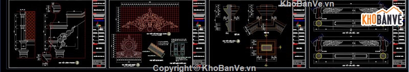 thiết kế đình làng,cad đình làng,đình làng