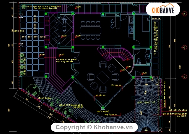 File thiết kế,Thiết kế biệt thự,biệt thự phố 4 tầng,mẫu biệt thự,biệt thự đẹp,bản vẽ biệt thự 12.1x15m