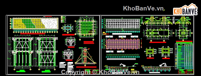 Đồ án,tổ chức xây dựng,File cad,Đồ án thi công