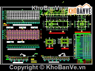 Đồ án,tổ chức xây dựng,File cad,Đồ án thi công