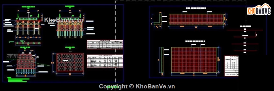 Bản vẽ cầu tạm,cầu tạm bằng thép,cầu tạm thép