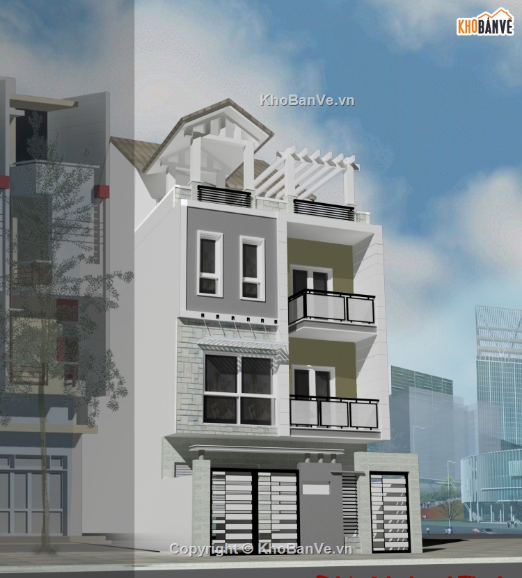 bản vẽ nhà phố 4 tầng,nhà phố 4 tầng 7x20m,bản vẽ bổ chi tiết nội thất nhà phố 4 tầng,mẫu nhà phố 4 tầng