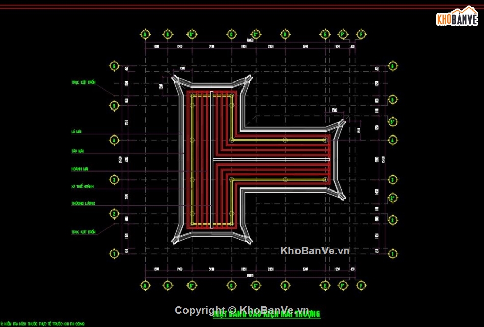 chùa,bản vẽ chùa 2 tầng,file cad chùa 2 tầng,bản vẽ tham khảo chùa 2 tầng,bản vẽ đình chùa,tam bảo chùa