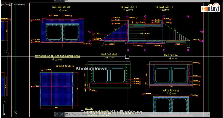 bản vẽ cống bản,file bản vẽ cống hộp,cống hộp 2d
