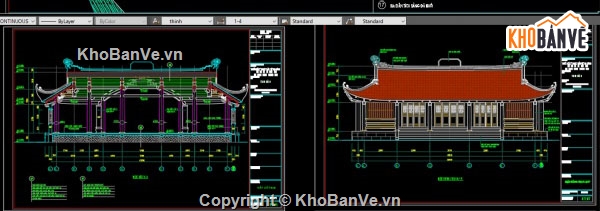 chùa,file chùa,bản vẽ chùa