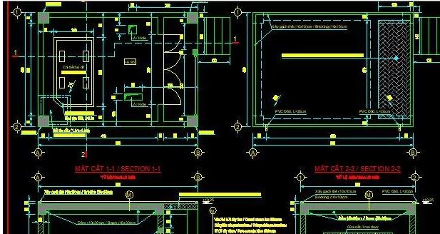 bản vẽ móng trụ Tuabin,Tuabin điện gió,móng trụ Tuabin điện