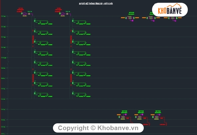 hệ thống ống khói,sơ đồ ống khói,đồ khối,sơ đồ hút khói tầng 34,sơ đồ hút khói tầng cao