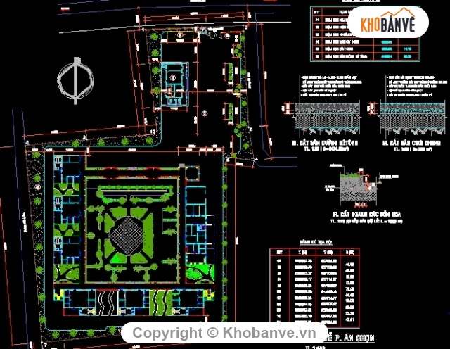 Trường mầm non,file cad trường mầm non,bản vẽ trường mầm non