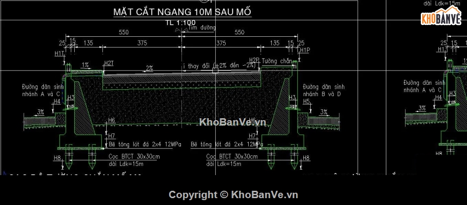 Bản vẽ,tường chắn đất,tường chắn,Bản vẽ cad cầu đường,bản vẽ cầu đường