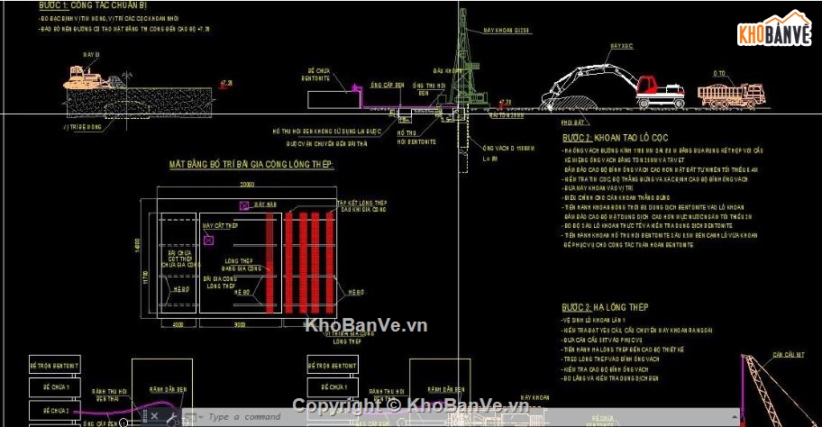 Biện pháp thi công,dầm bản rỗng,thi công dầm,cầu bản rỗng