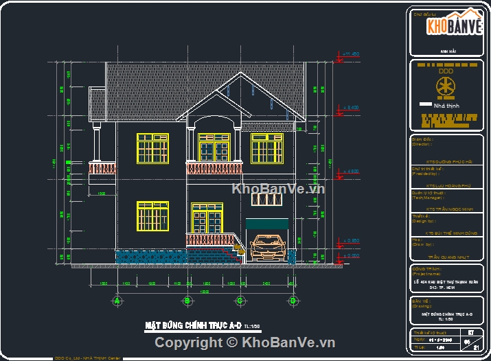 biệt thự 3 tầng 10x12m,biệt thự 2 tầng 10x13.7m,bản vẽ biệt thự 2 tầng,bản vẽ biệt thự 3 tầng,mẫu bản vẽ biệt thự 2 tầng 3 tầng